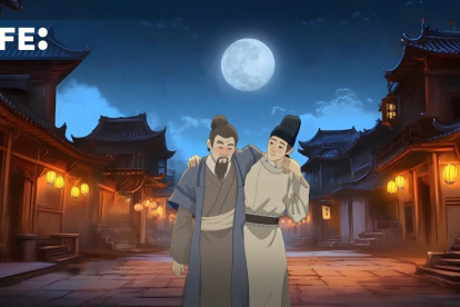 La cadena estatal china CCTV estrenó la primera serie de animación del país realizada íntegramente con tecnología de inteligencia artificial (IA).