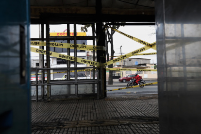 Situación. Desde el 25 de febrero la parada ha quedado inhabilitada.