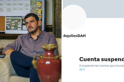 La cuenta de X del alcalde fue suspendida
