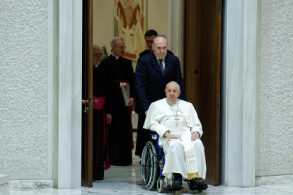 El papa Francisco no leyó el discurso en la audiencia a los obispos de la iglesia patriarcal