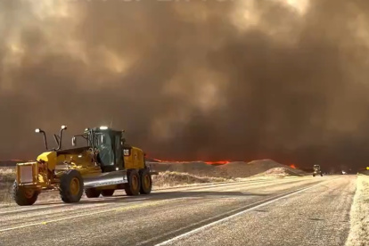 El fuego, que comenzó la tarde del lunes 26 de febrero de 2024, ha quemado más terreno que todos los incendios del estado en 2023 combinados.