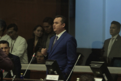 Carlos Vera, interpelante del juicio político contra Fausto Murillo.