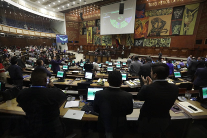 El pleno de la Asamblea decidió destituir y censurar a Fausto Murillo y censurar a Juan José Morillo.