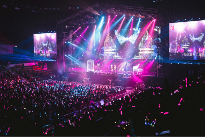 Referencial. Eventos masivos en Guayaquil con el 50 % de aforo.