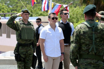 Daniel Noboa viajó a Estados Unidos y Canadá, en donde se reunirá con autoridades, empresarios y migrantes.