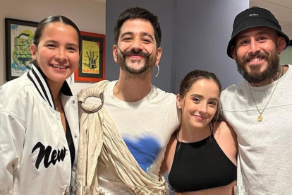 Maria Paulina Escobar, Camilo, Evaluna y Chito Vera.