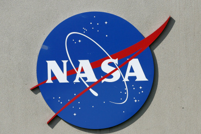 Fotografía de archivo del logo de la NASA. EFE/AARON M. SPRECHER