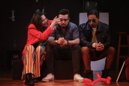 Obra. Las piezas cortas se presentan en el Teatro Victoria, de la capital.