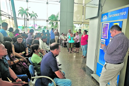 Ente.- Las instalaciones del Servicio de Rentas Internas en Guayaquil.