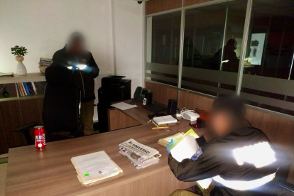El el edificio de la Corte Provincial de Guayas fue allanado en este operativo