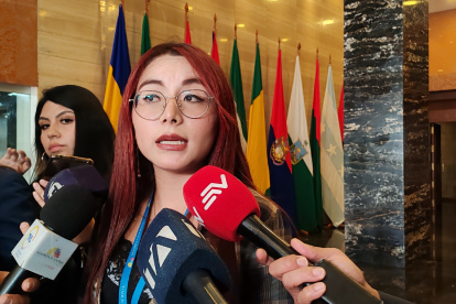 Nathaly Farinango, asambleísta de ADN.