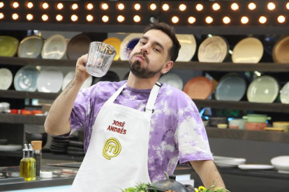 El actor llegó hasta la semifinal de la competencia.