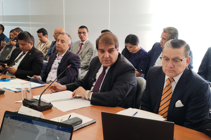 Álvaro Román, presidente del Consejo de la Judicatura, dio cifras de los funcionarios que han sido procesados por delitos.