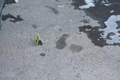 Según relatos de testigos presenciales, el individuo, intentó escapar a toda prisa.