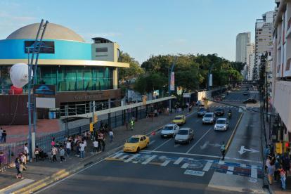 Foto referencial de la calle Malecón en el centro de la ciudad