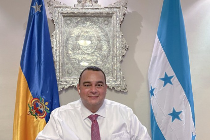 Jorge Aldana, alcalde de la capitual de Honduras, Tegucigalpa