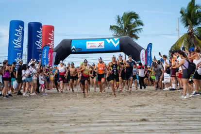 El triatlón de Saludsa Xterra tendrá recorre caminos secundarios, senderos, la playa, y el mar, tanto en la bicicleta de montaña, a pie y en natación