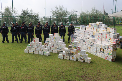 A lo largo del último año 31,647 cajetillas fueron retiradas durante operativos entre la Policía Nacional y AMC