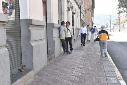 Quito. La madre y hermana de Ángel Damián fueron localizadas en el Centro de Quito, el 13 de diciembre de 2023. Del niño solo se recuperaron sus restos.
