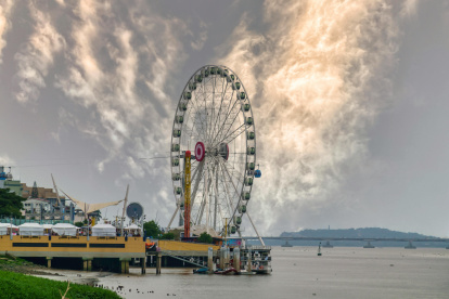 Vista del Malecón de Guayaquil