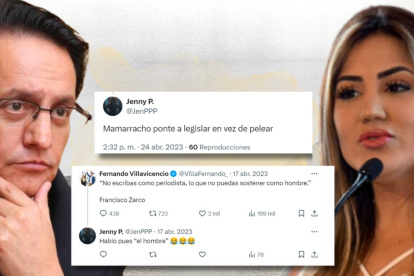 El "troll center" de Mayra Salazar también se activo contra Fernando Villavicencio (+).