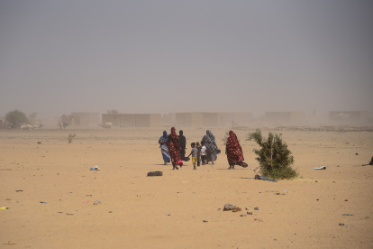 La constante violencia ha obligado a los ciudadanos a desplazarse de sus hogares.