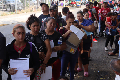 Imagen referencial. Migrantes.