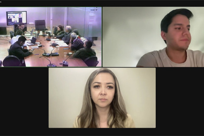 La mesa del Derecho al Trabajo es presidida por el asambleísta del PSC, Johnny Terán.