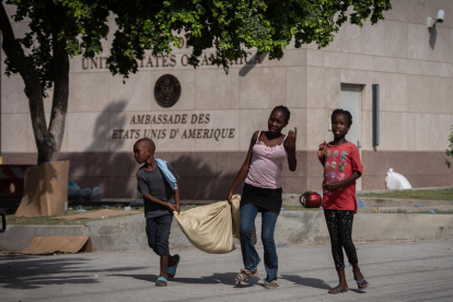 Imagen referencial de la embajada de EE.UU. en Haití