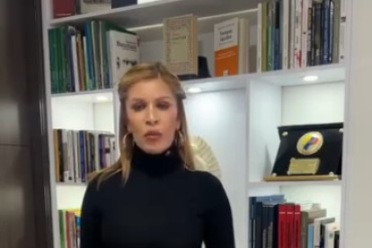 Claudia Garzón es psicóloga y criminóloga. Fue comisionada para la paz en el gobierno de Guillermo Lasso.