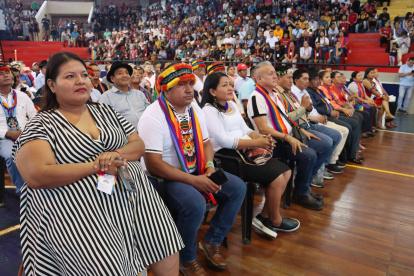La Convención Regional de la Amazonía del movimiento Pachakutik se realizó en la provincia de Tena