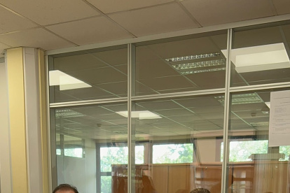 La ministra de Ambiente y Transición Ecológica, Sade Fritschi, en una reunión de su agenda.