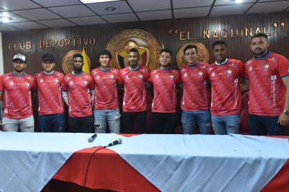 Los nueves refuerzos que sumó El Nacional para la LigaPro.