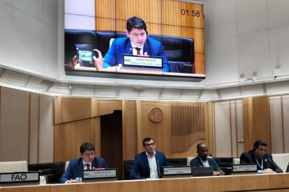 El ministro de Agricultura