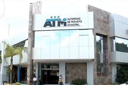 Fachada del edificio de la ATM, en la avenida del Bombero.