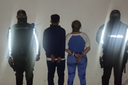 La pareja fue detenida en el Comité del Pueblo, en el norte de Quito.