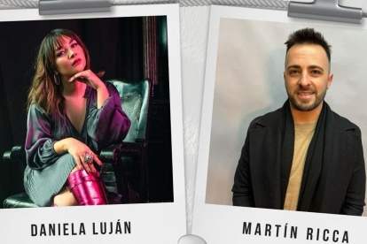 Daniela Luján y Martín Ricca