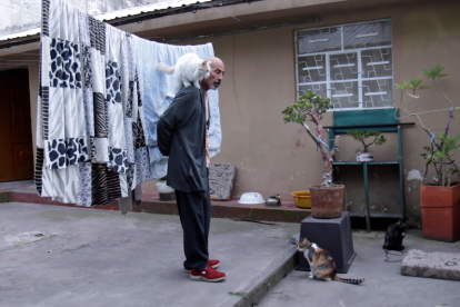 El artista ha sido postulado al Premio Nacional Eugenio Espejo. Ahora enfrenta problemas de salud.