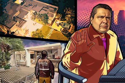 La detención de Pablo Muentes se registró en un palacete de la urbanización Mocolí Golf Club.