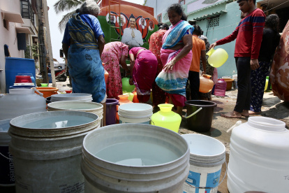 La crisis de agua está llevando a sus habitantes a vivir al límite