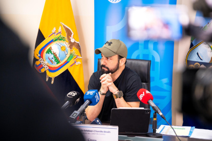 El alcalde de Durán en una reciente aparición pública.