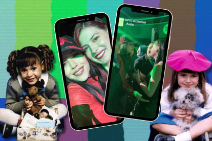 Danna Paola y Daniela Aedo.