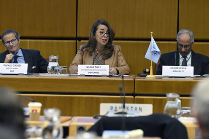 Ghada Waly, directora ejecutivo de la Oficina de las Naciones Unidas para las Drogas,