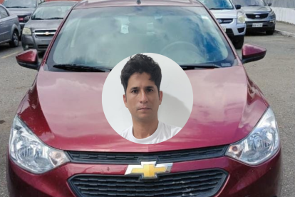 Este vehículo se habría utilizado para realizar el ilícito.