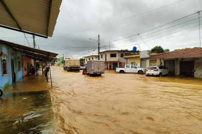 Población a pique. Zonas del sur de la provincia de Los Ríos.