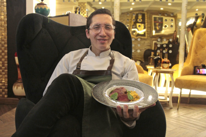 Sebastián Gallardo es el chef de este restaurante de ‘fine dining’