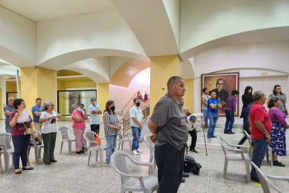 La actividad se desarrolló en la catedral Metropolitana de San Salvador.