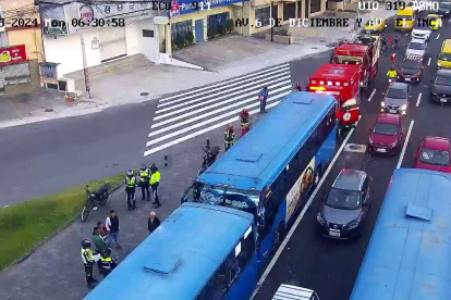 El accidente de tránsito se registró pasadas las 06:30 de este lunes 18 de marzo