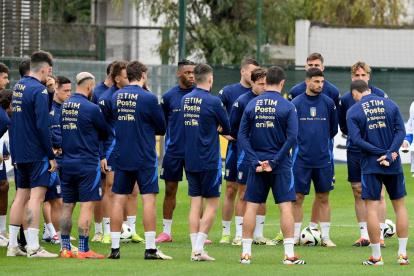 La selección italiana de fútbol ya se encuentra en territorio estadounidense