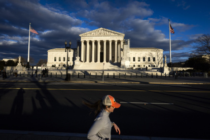 La Corte Suprema de Estados Unidos en Washington, DC, Estados Unidos